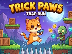 խաղ Trick Paws Trap Run