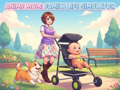 խաղ Anime Mom: Family Life Simulator