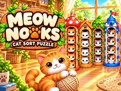 խաղ Meow Nooks: Cat Sort Puzzle