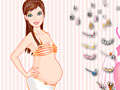 խաղ Fashionable Expectant Mother Dress Up
