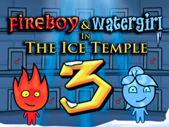 խաղ Fireboy and Watergirl 3: The Ice Temple