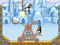 խաղ Crazy Penguin Catapult