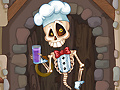 խաղ Creepy cooking