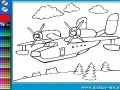 խաղ Paint The Plane